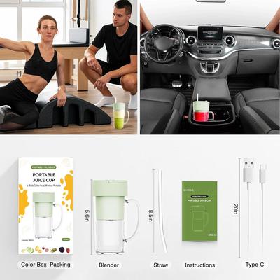 Mini Rechargeable Juicer Blender – Portable USB Smoothie & Juice Maker