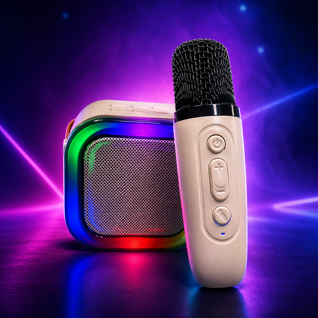RGB Bluetooth Speaker – Portable Wireless Speaker with LED Lights & Deep Bass