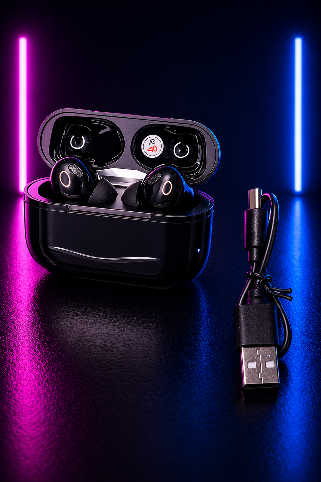 JOYROOM JR-AT09 Pro Max Wireless Earbuds – Bluetooth 5.3 HD Sound with Touch Control