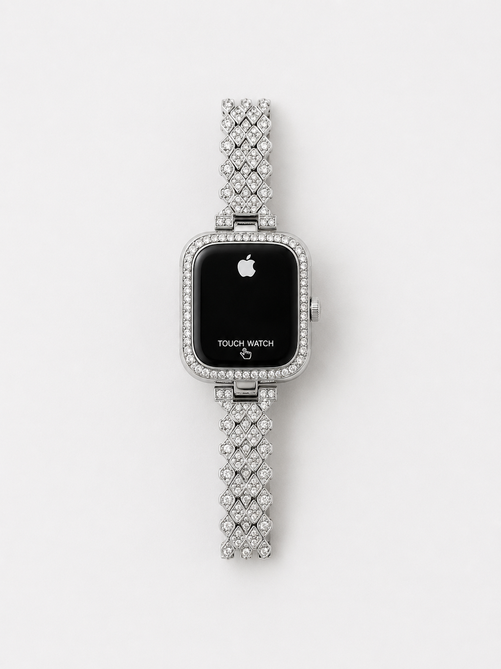 Luxury Diamond Smart Watch for Women – Crystal Studded Ladies Smartwatch