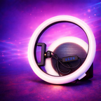 LED Ring Light with Stand – 10/12 Inch Fill Light for YouTube TikTok & Live Streaming