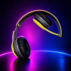 P47 Wireless Headphones – Foldable Over-Ear Bluetooth Headset with Deep Bass