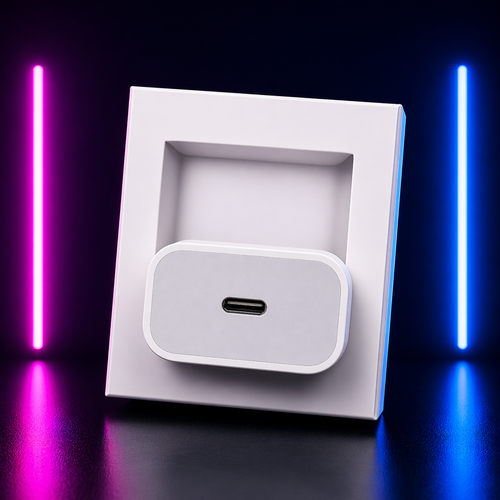 20W USB-C Quick Charge Adapter – Fast Wall Charger for Smartphones & Tablets
