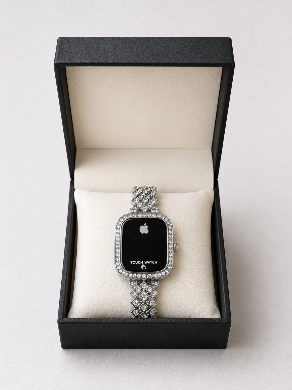 Luxury Diamond Smart Watch for Women – Crystal Studded Ladies Smartwatch